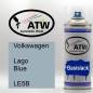 Preview: Volkswagen, Lago Blue, LE5B: 400ml Sprühdose, von ATW Autoteile West.